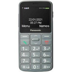 Panasonic KX-TU160 Single SIM Κινητό με Μεγάλα Κουμπιά Γκρι